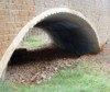 Skewed Bottomless Plate Arch